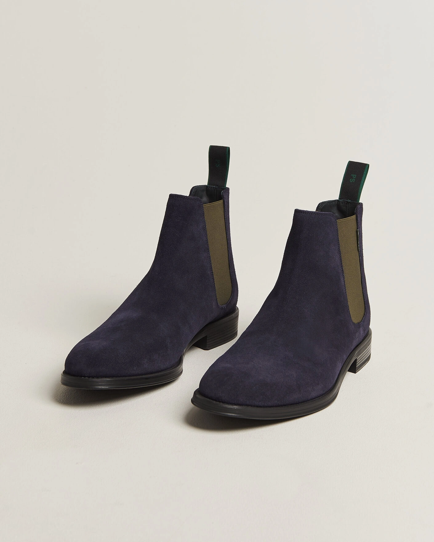 Herr | Kängor | PS Paul Smith | Augustus Suede Chelsea Boot Dark Navy