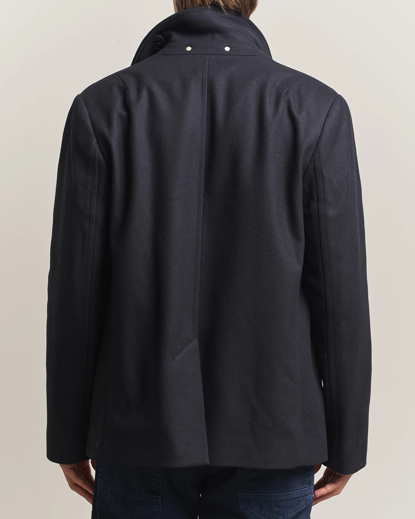 Herr | Jackor | PS Paul Smith | Wool Peacoat Navy