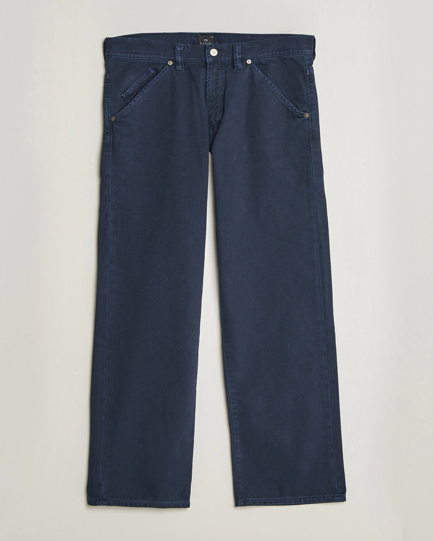 Herr | Byxor | PS Paul Smith | Relaxed Fit 5-Pocket Pants Navy