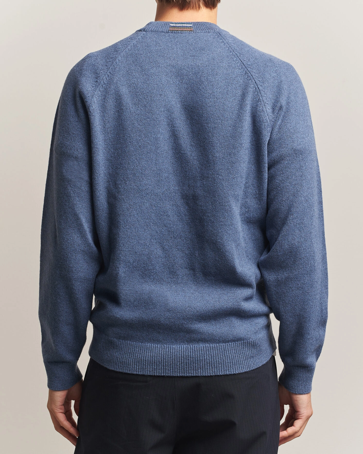 Herr | Tröjor | PS Paul Smith | Wool Knitted Sweater Blue