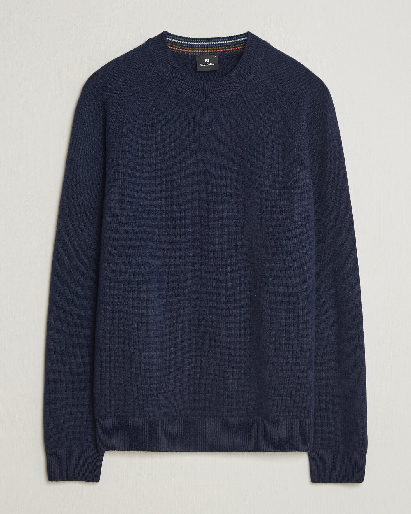 Herr | Tröjor | PS Paul Smith | Wool Knitted Sweater Navy