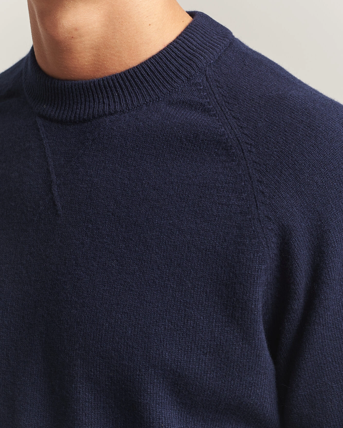 Herr | Tröjor | PS Paul Smith | Wool Knitted Sweater Navy