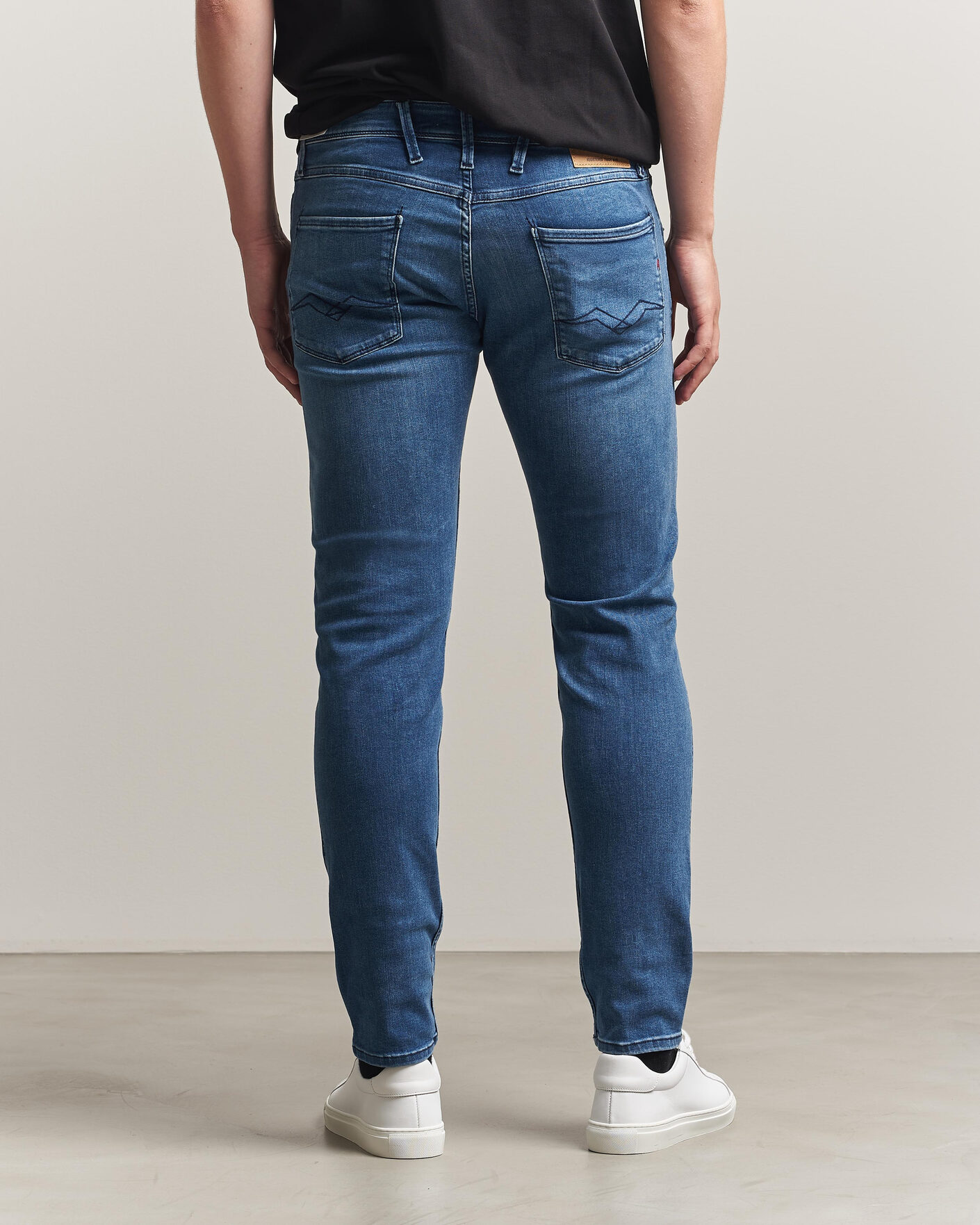 Herr | Jeans | Replay | Anbass Powerstretch Jeans Medium Blue