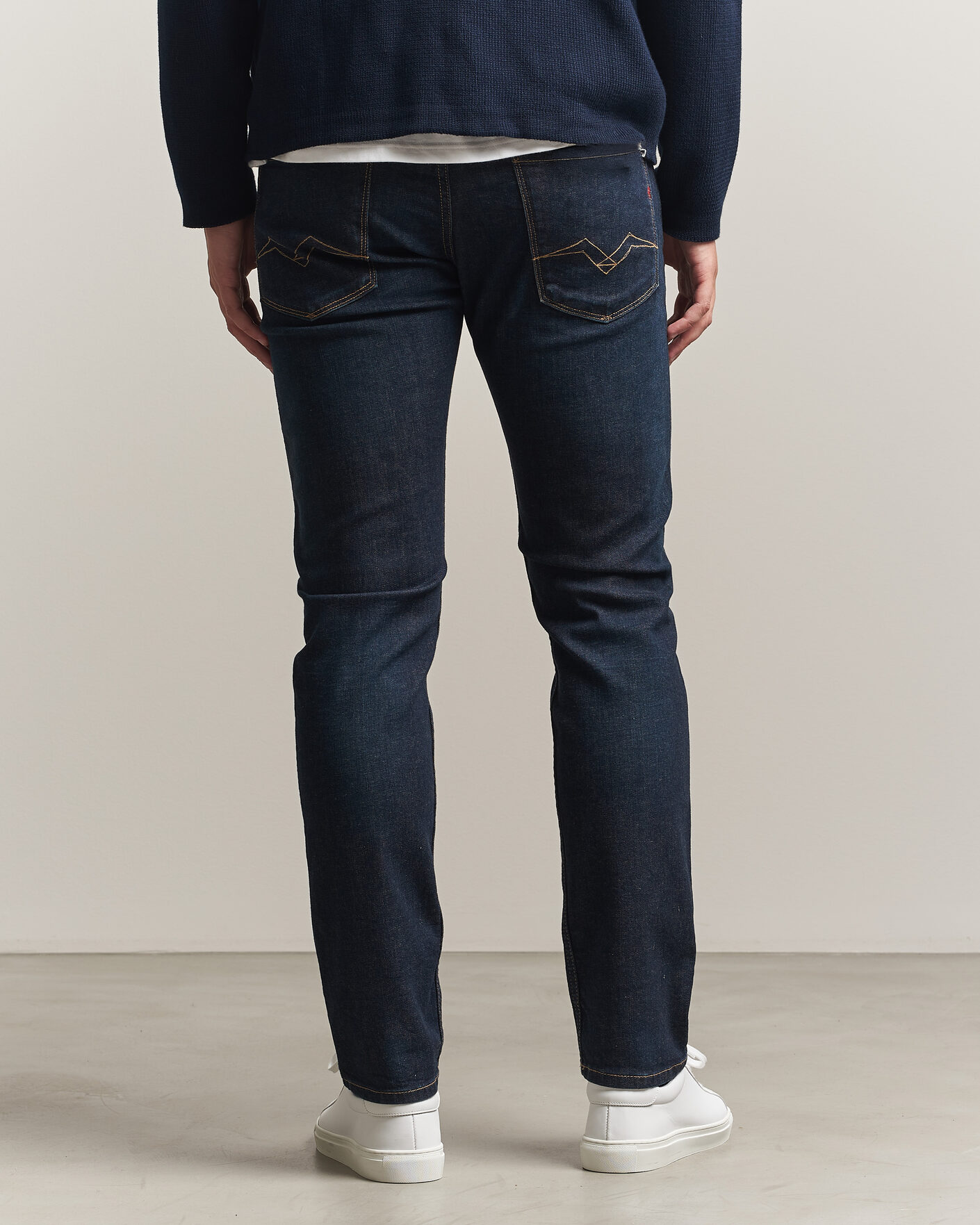 Herr | Jeans | Replay | Anbass Super Stretch DNA Jeans Dark Blue