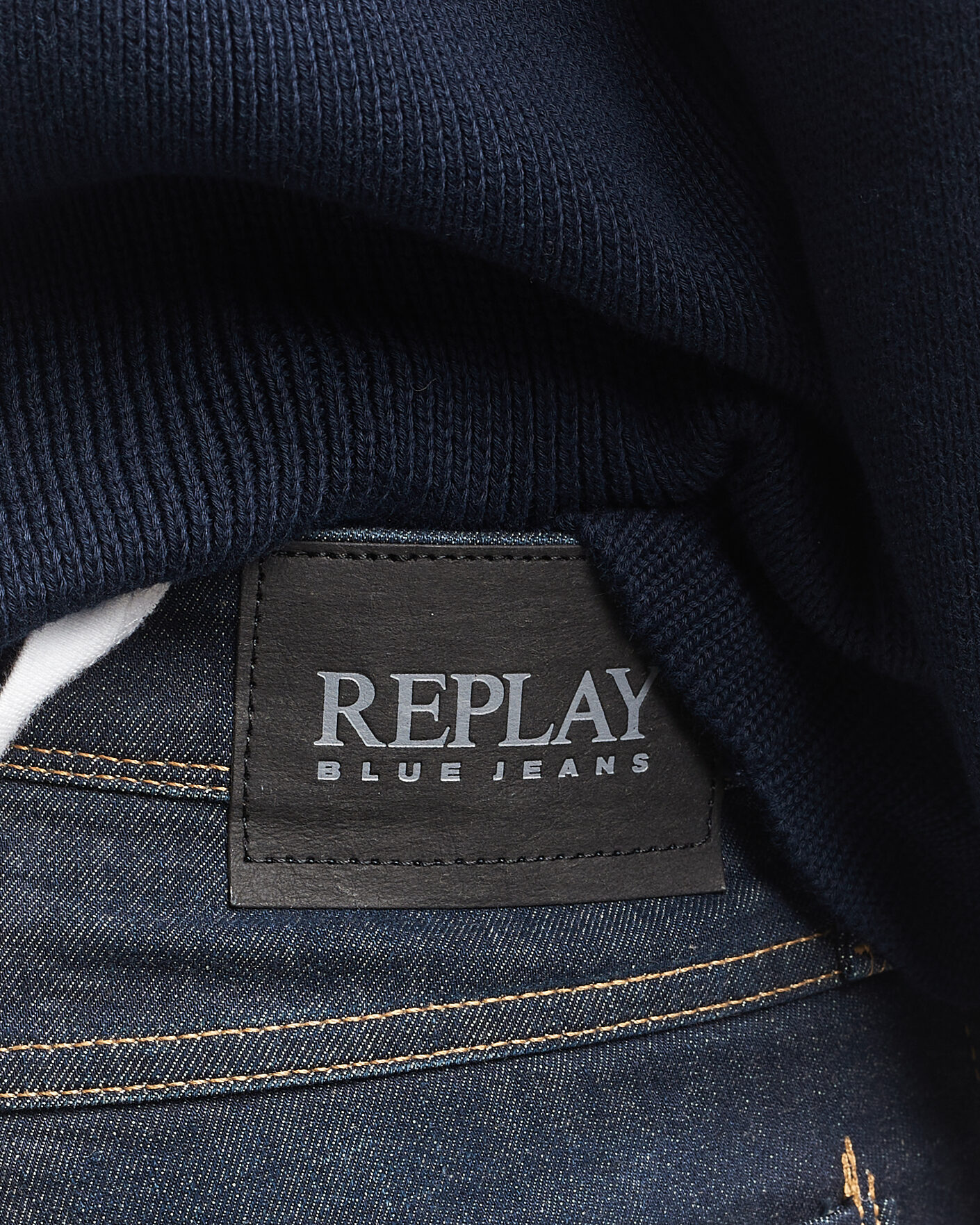 Herr | Jeans | Replay | Anbass Super Stretch DNA Jeans Dark Blue