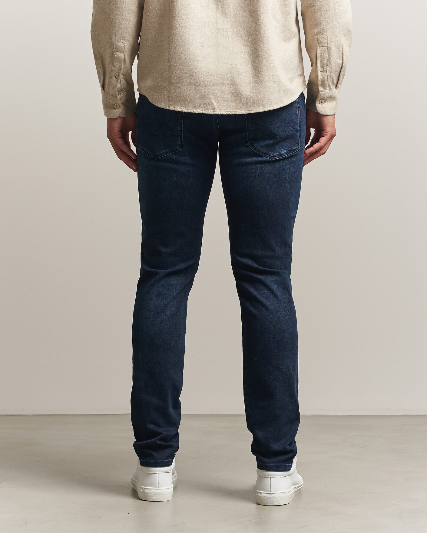 Herr | Jeans | Replay | Anbass Hyperflex Jeans Dark Blue
