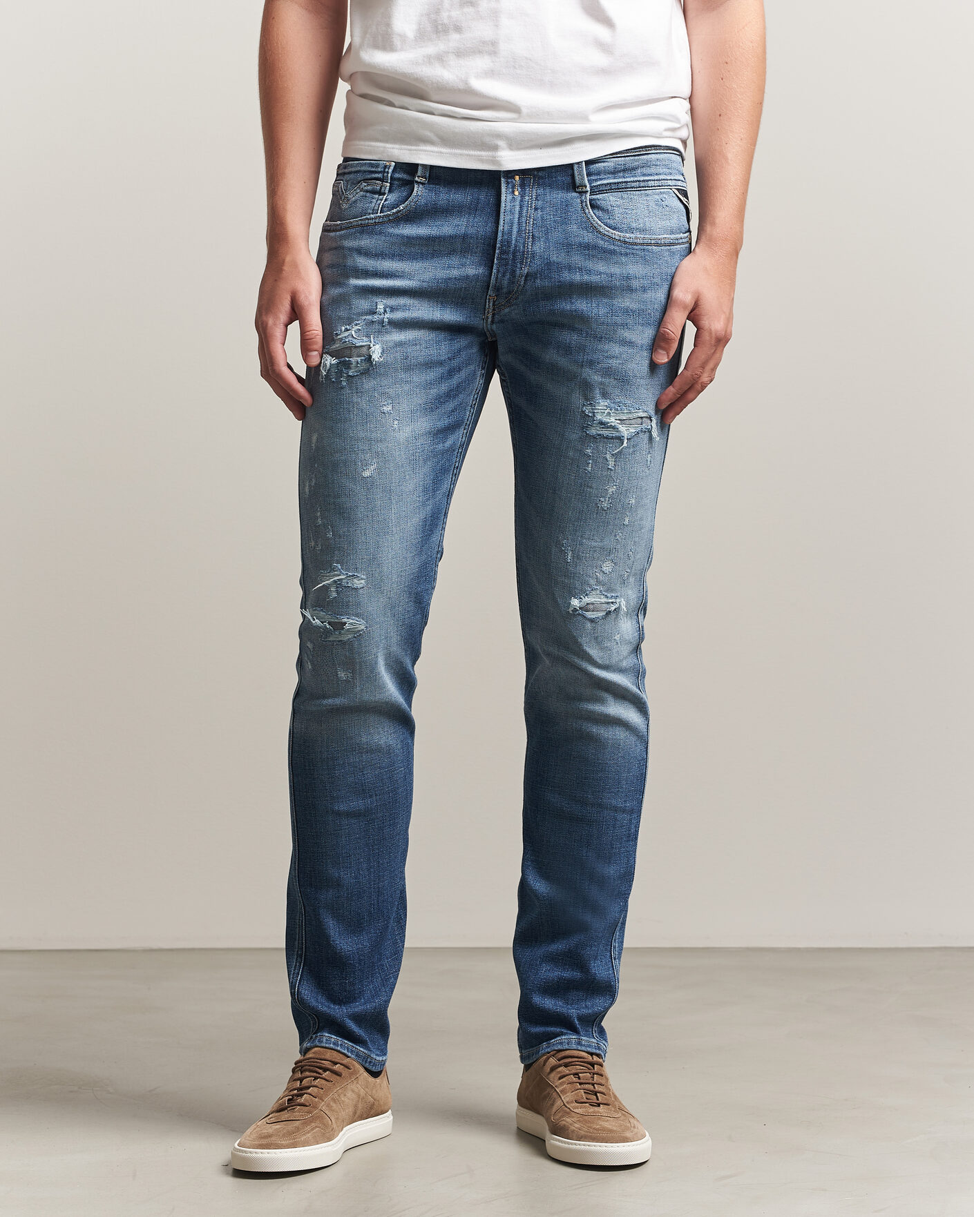 Herr | Jeans | Replay | Anbass 10 Years Wash Jeans Medium Blue