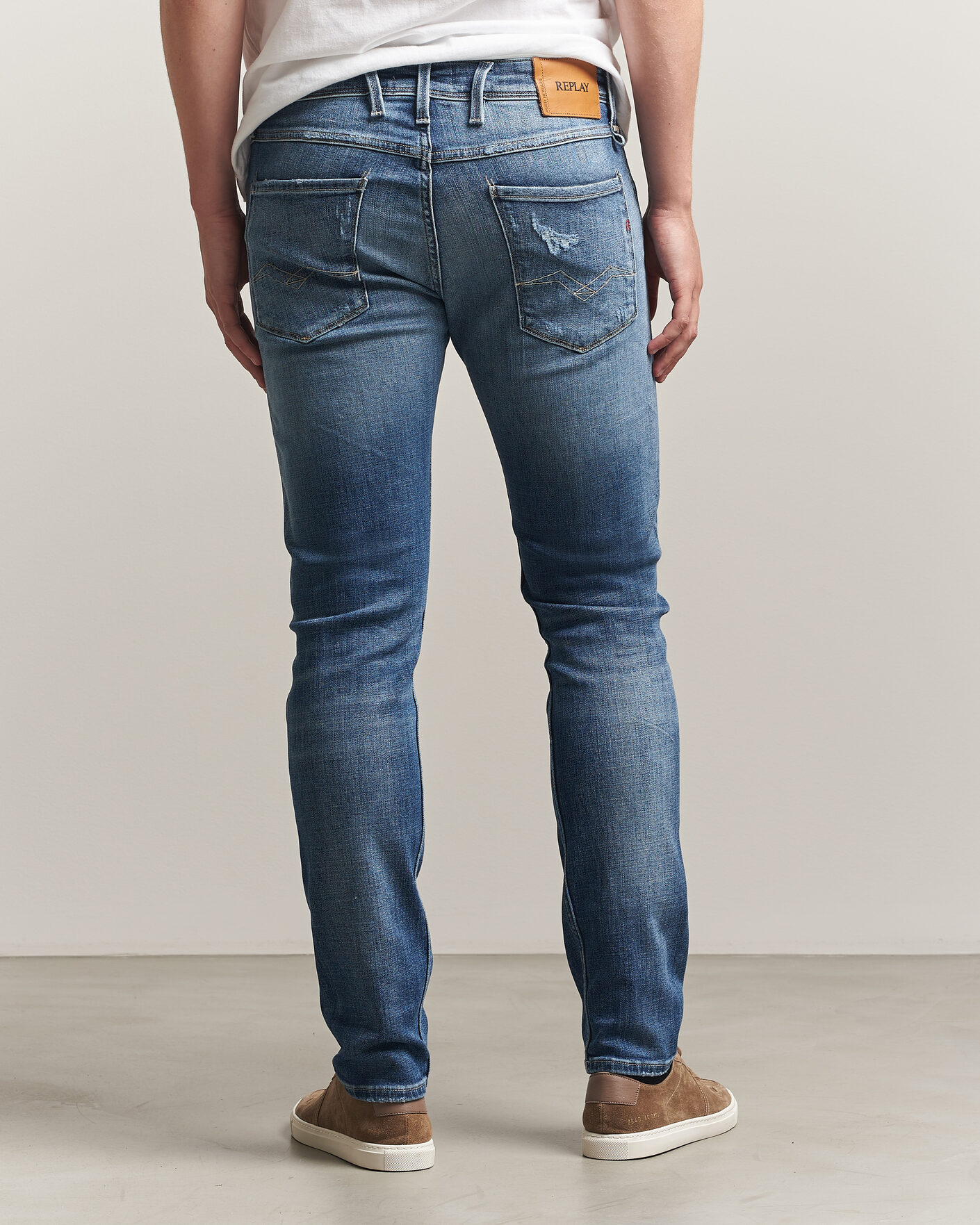 Herr | Jeans | Replay | Anbass 10 Years Wash Jeans Medium Blue