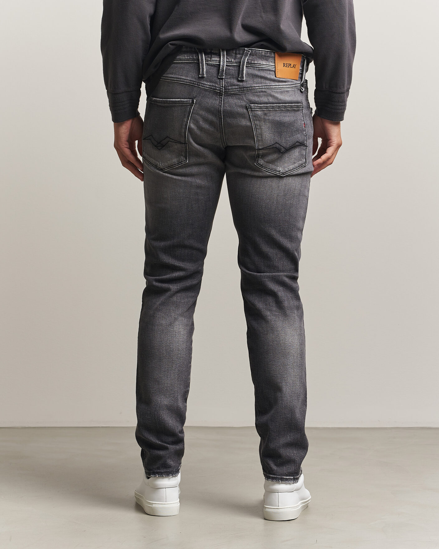 Herr | Jeans | Replay | Anbass 5 Years Wash Jeans Dark Grey