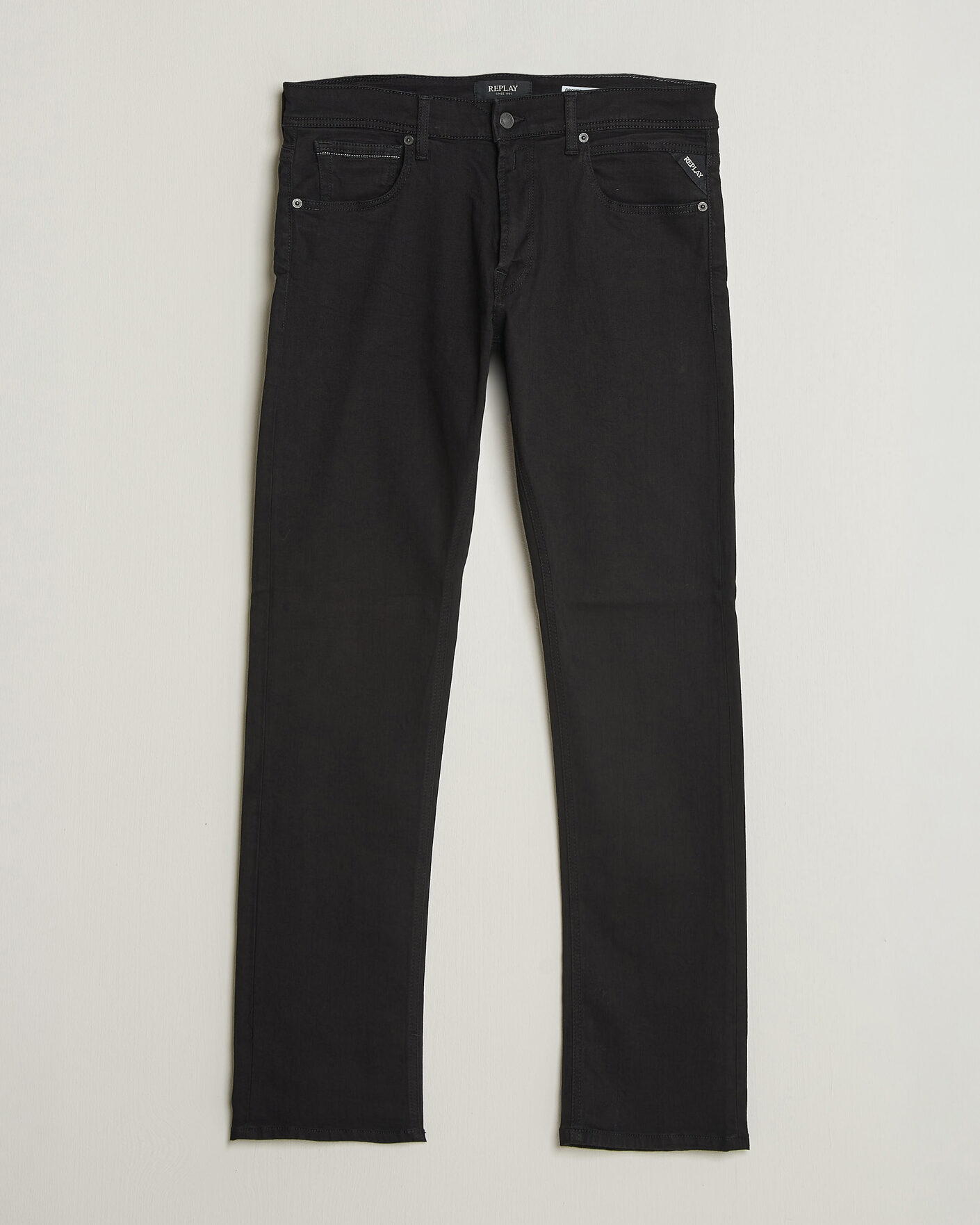 Herr | Jeans | Replay | Grover Powerstretch Jeans Stay Black