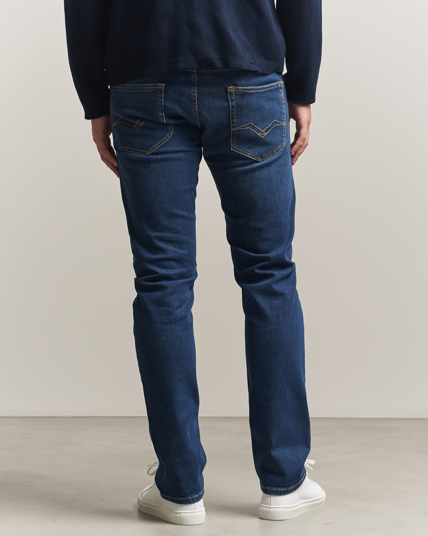 Herr | Jeans | Replay | Grover Super Stretch DNA Jeans Dark Blue
