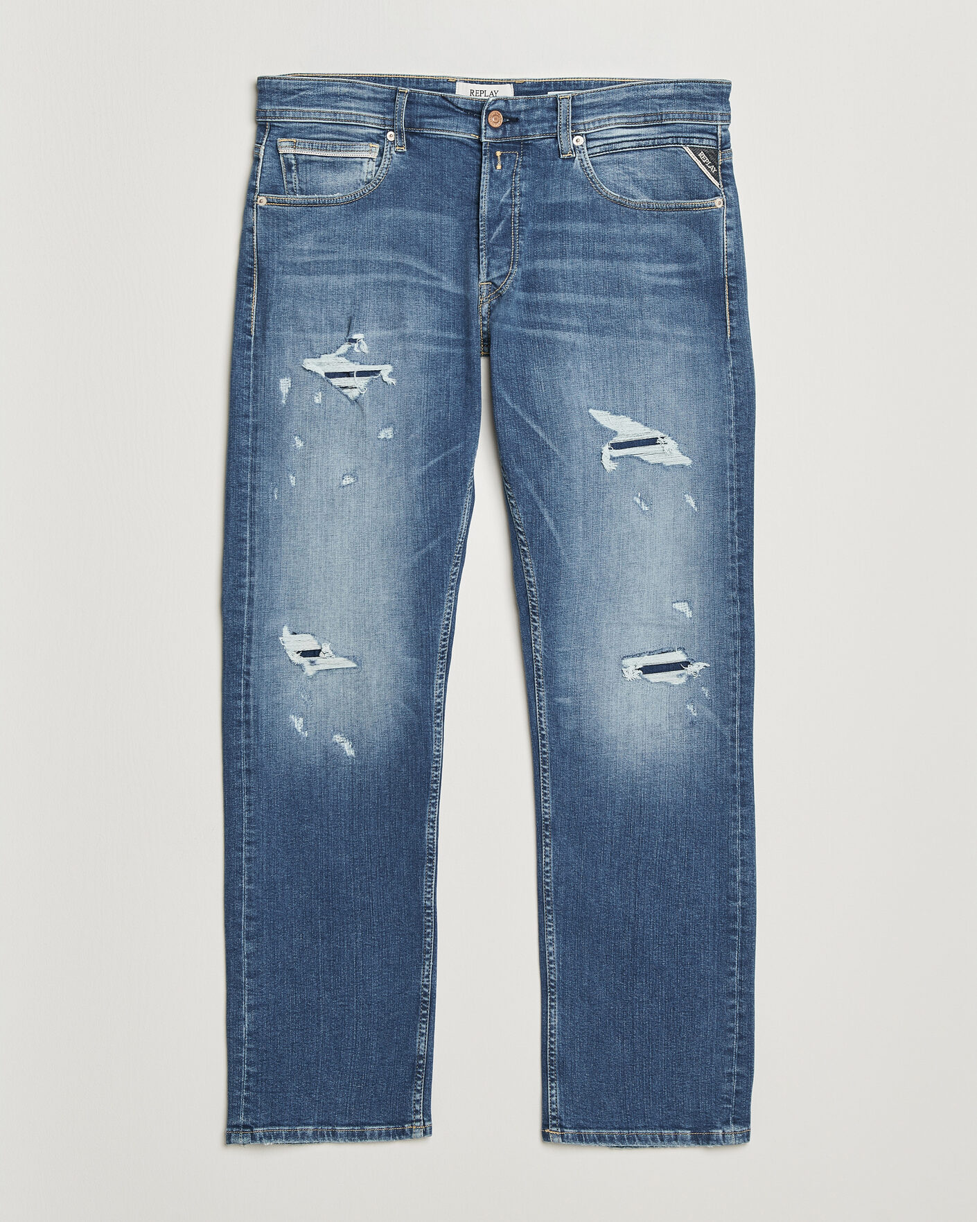 Herr | Jeans | Replay | Grover Super Stretch DNA Jeans Medium Blue