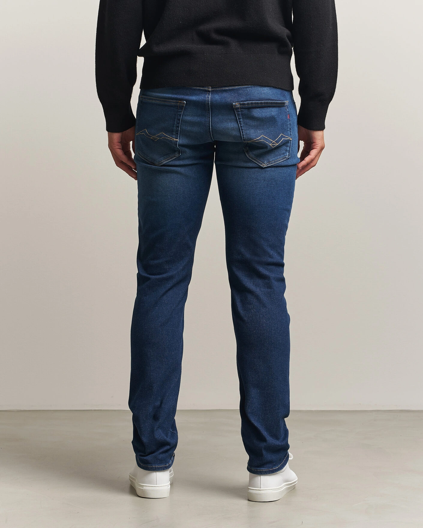 Herr | Jeans | Replay | Grover Hyperflex Jeans Dark Blue