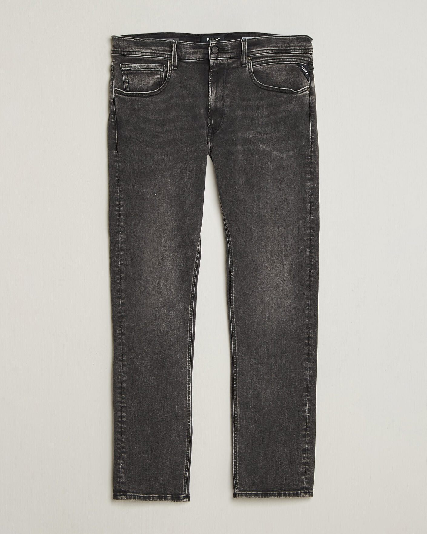 Herr | Jeans | Replay | Grover Hyperflex Jeans Dark Grey