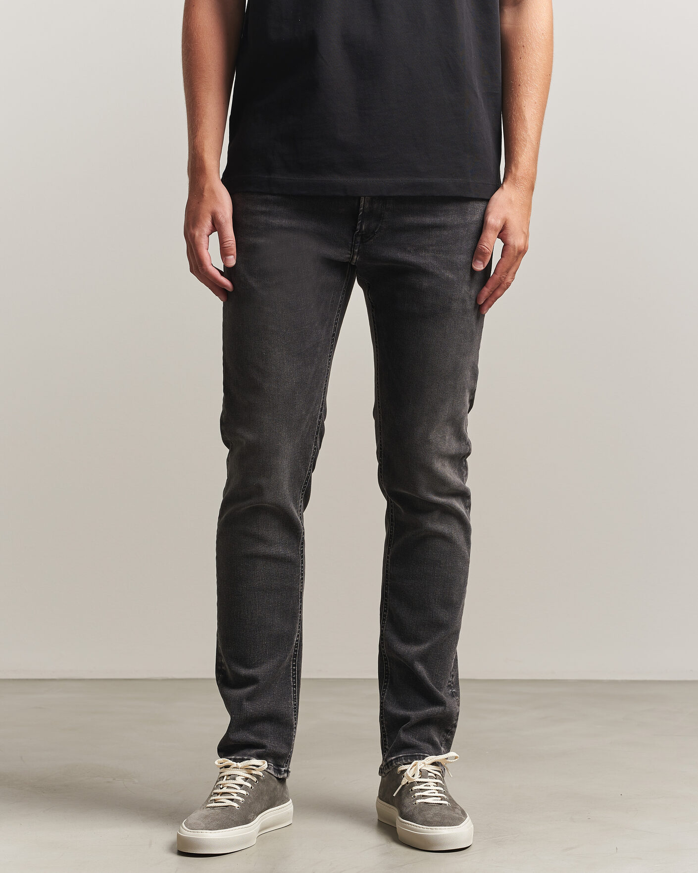 Herr | Jeans | Replay | Grover Hyperflex Jeans Dark Grey