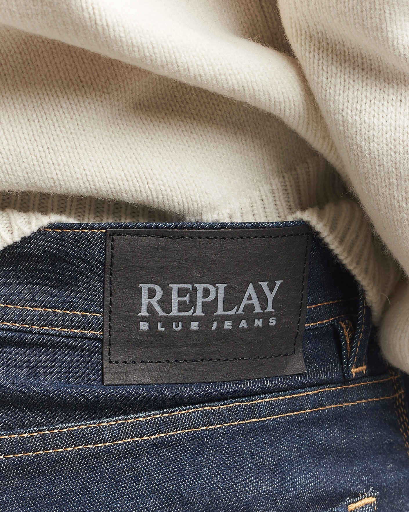 Herr | Jeans | Replay | Rocco Comfort Fit Super Stretch DNA Jeans Dark Blue