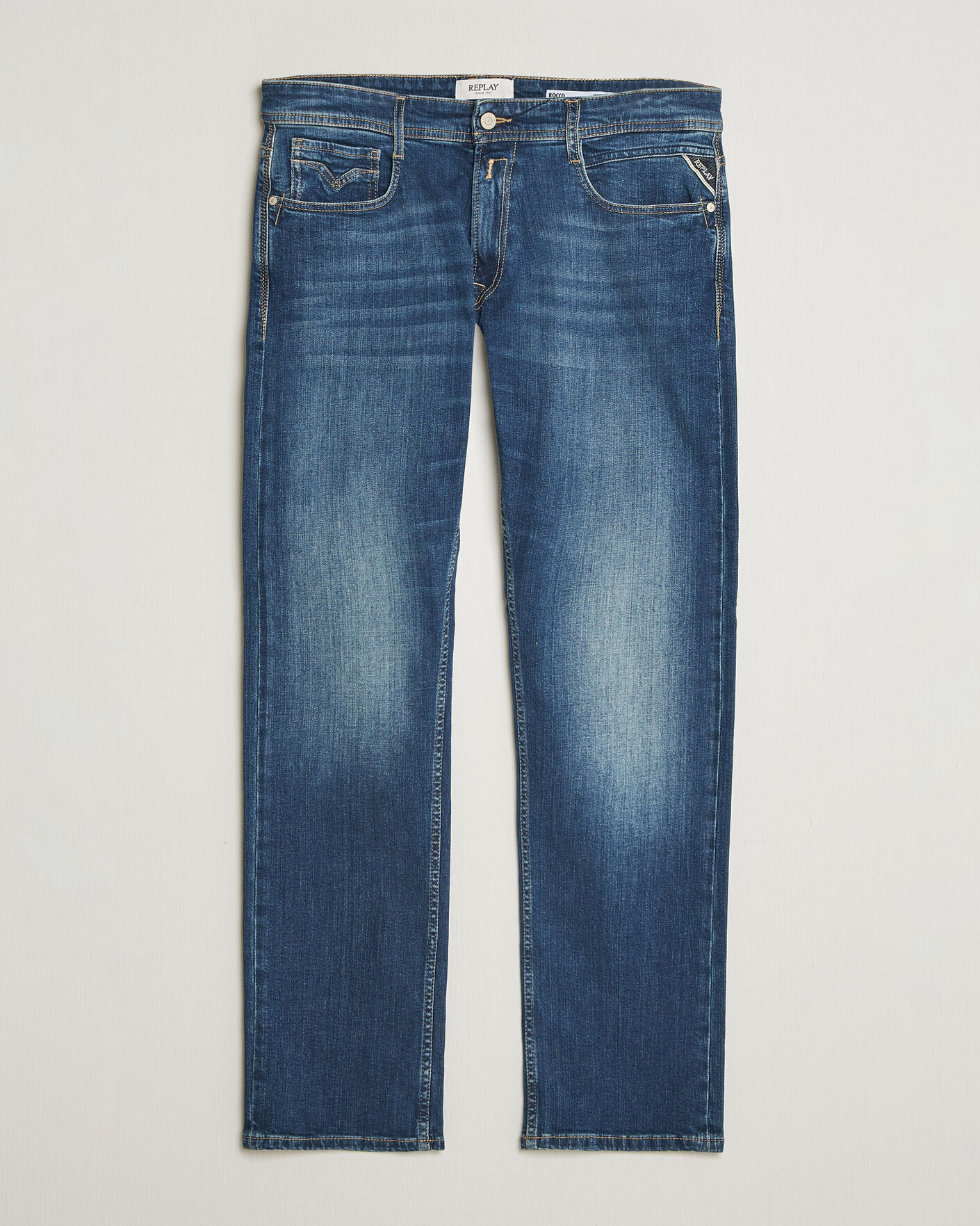 Herr | Jeans | Replay | Rocco Comfort Fit Super Stretch DNA Jeans Dark Blue