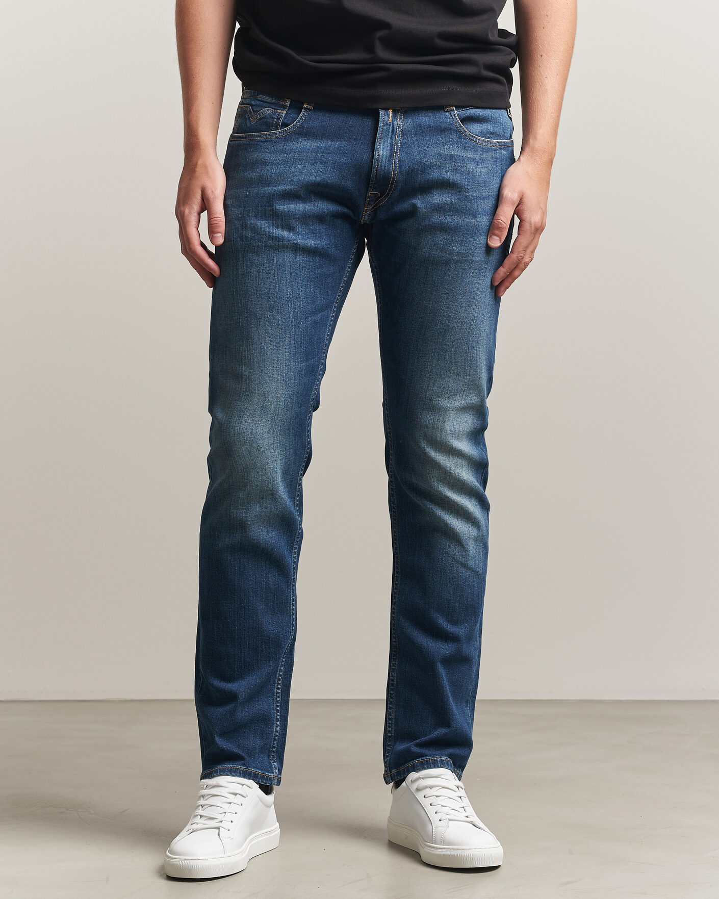 Herr | Jeans | Replay | Rocco Comfort Fit Super Stretch DNA Jeans Dark Blue