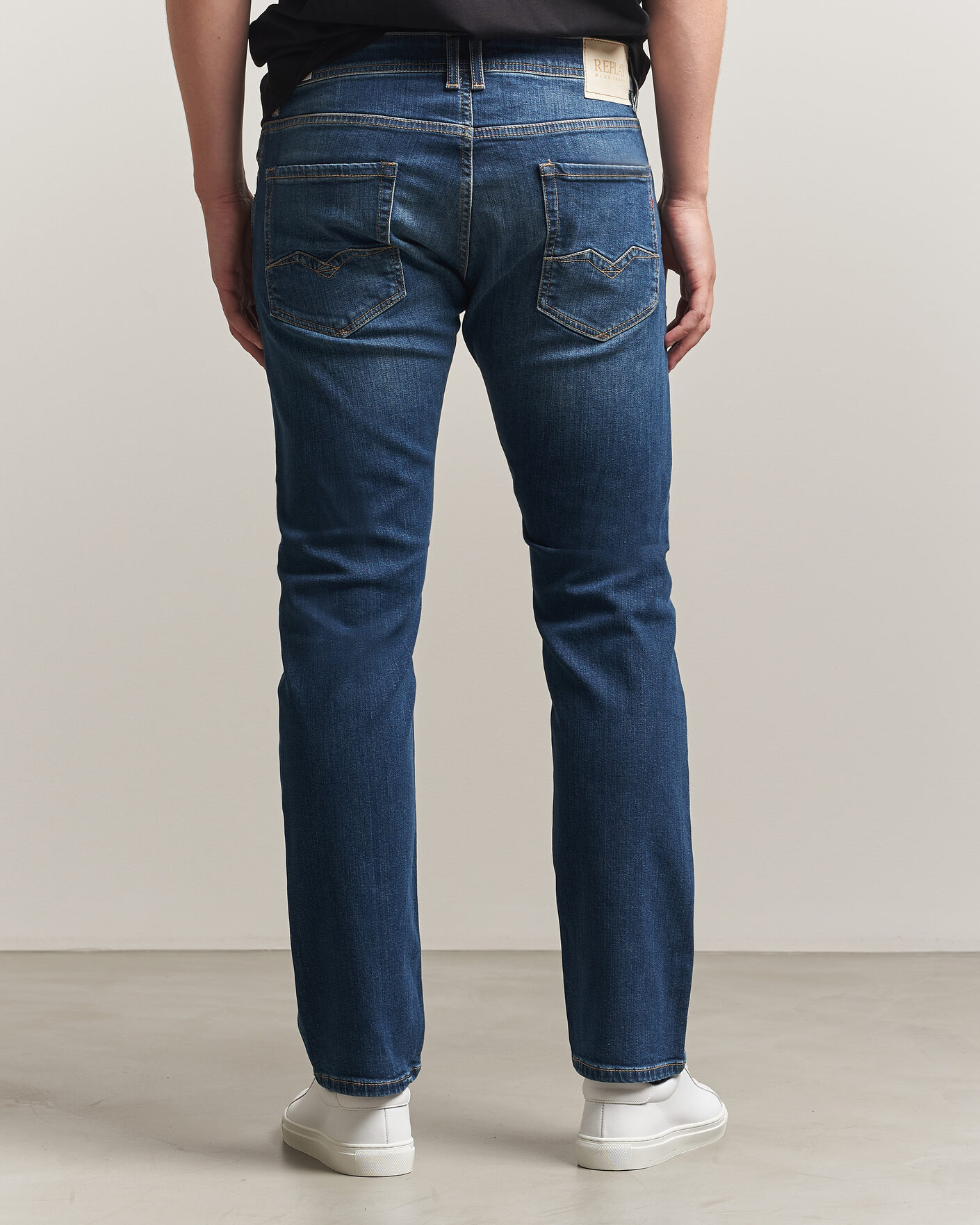 Herr | Jeans | Replay | Rocco Comfort Fit Super Stretch DNA Jeans Dark Blue