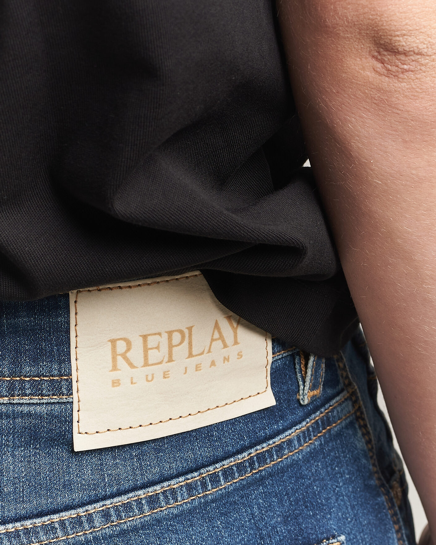 Herr | Jeans | Replay | Rocco Comfort Fit Super Stretch DNA Jeans Dark Blue