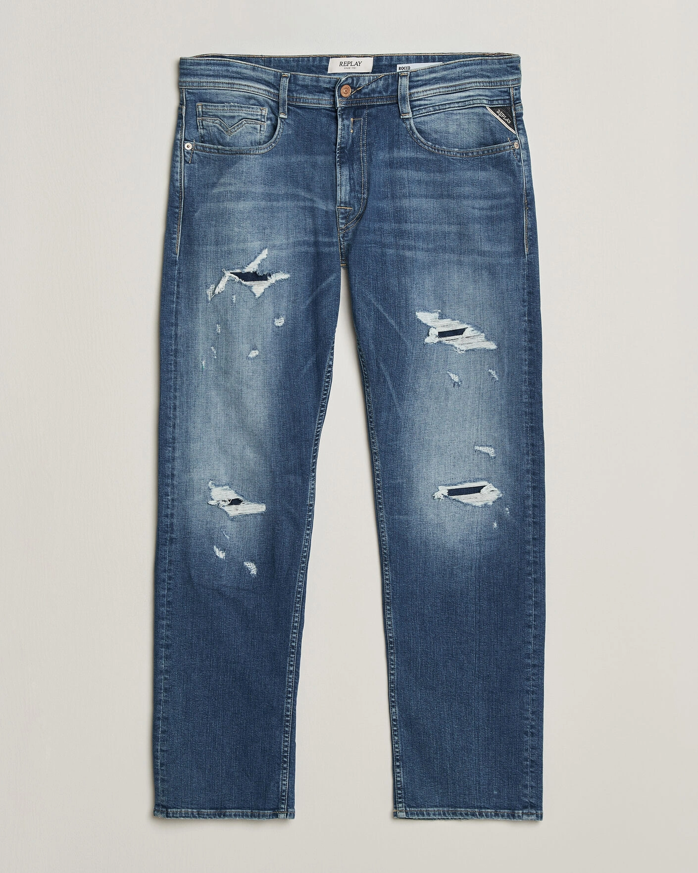 Herr | Jeans | Replay | Rocco Comfort Fit Super Stretch DNA Jeans Medium Blue
