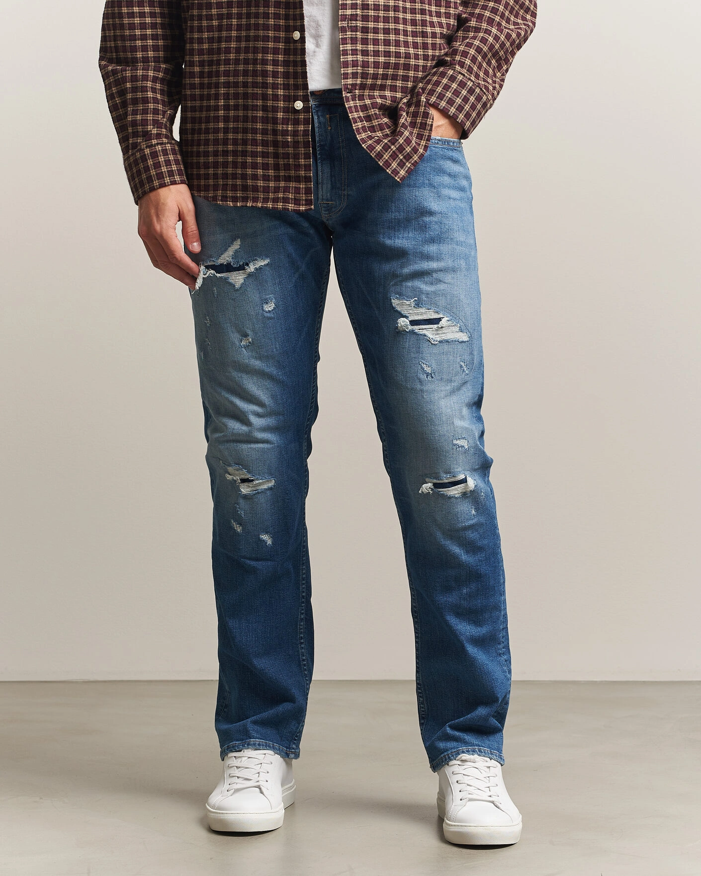 Herr | Jeans | Replay | Rocco Comfort Fit Super Stretch DNA Jeans Medium Blue