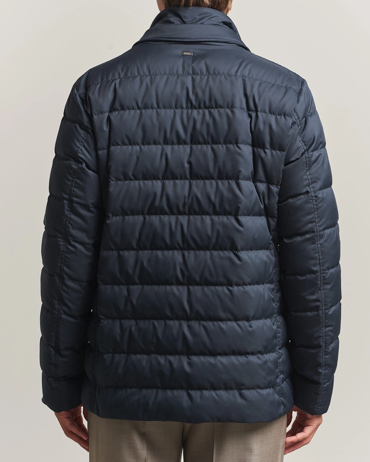 Herr | Jackor | Herno | Nylon Down Blazer Navy
