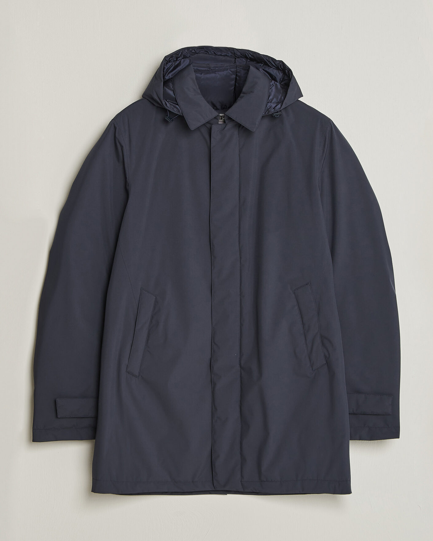 Herr | Jackor | Herno | Waterproof Nylon Coat Navy