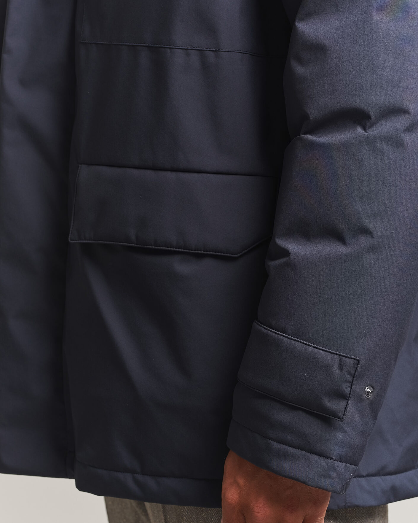 Herr | Jackor | Herno | Waterproof Down Coat Navy