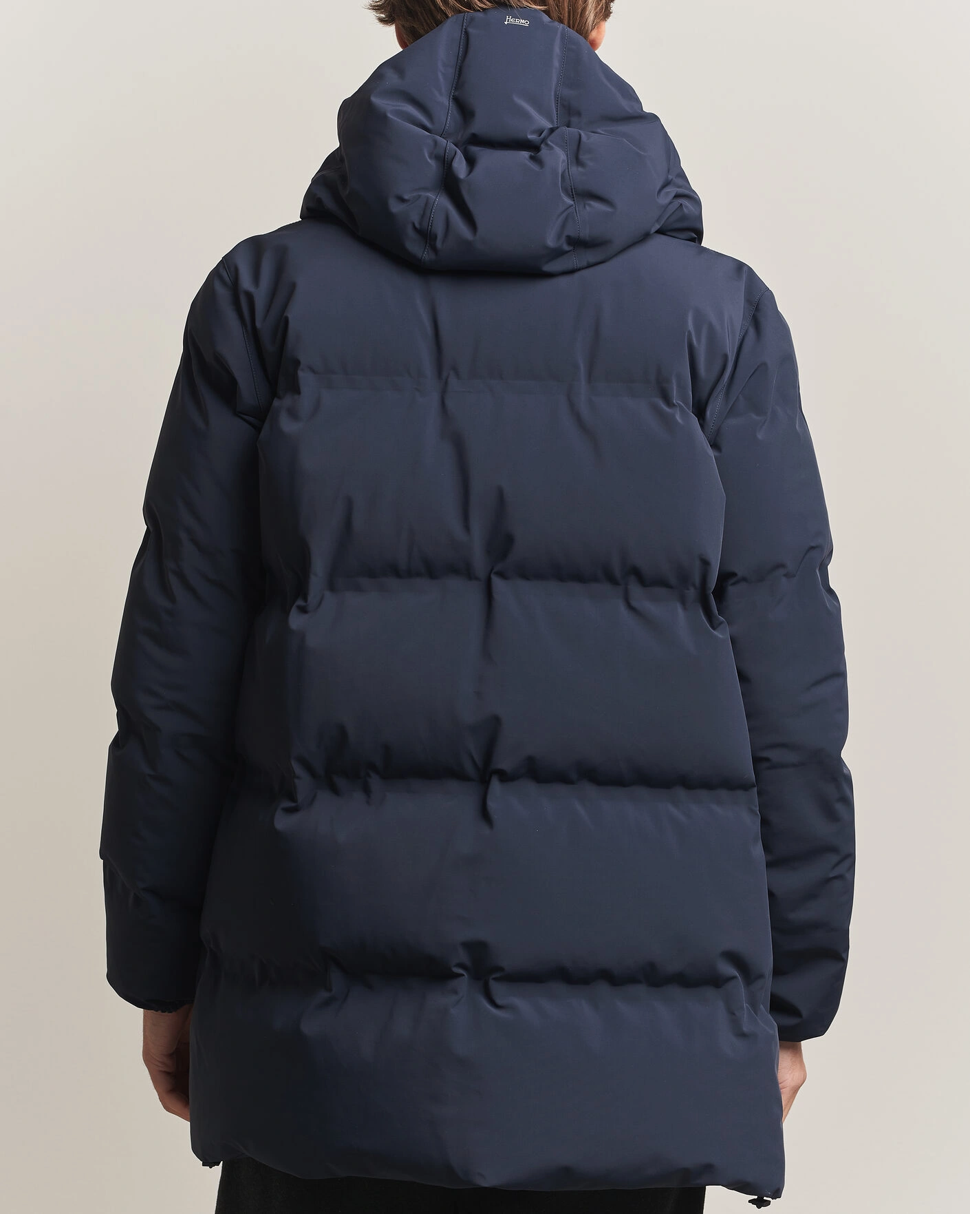 Herr | Jackor | Herno | Waterproof Stretch Down Parka Navy