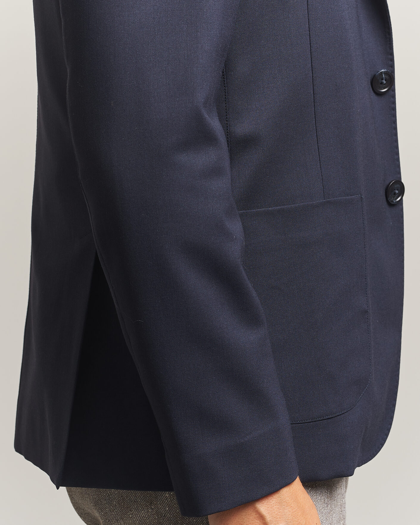 Herr | Kavajer | Herno | Wool Blazer Navy