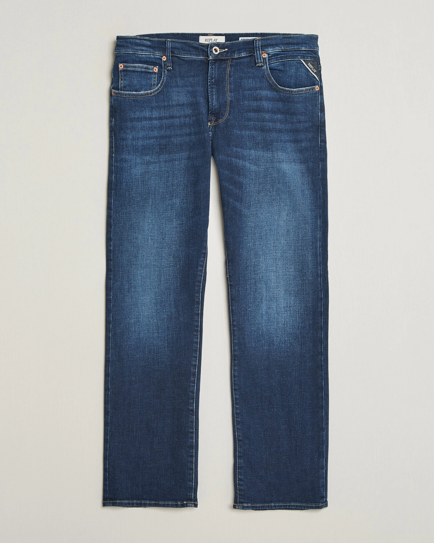 Herr | Jeans | Replay | Aideen Straight Fit Jeans Dark Blue