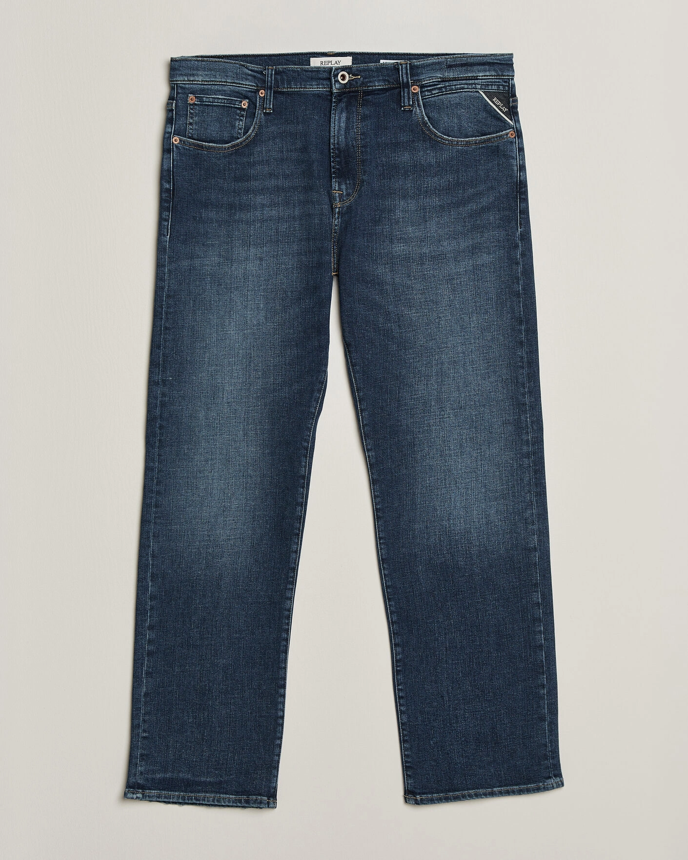 Herr | Jeans | Replay | Aideen Straight Fit Jeans Medium Blue