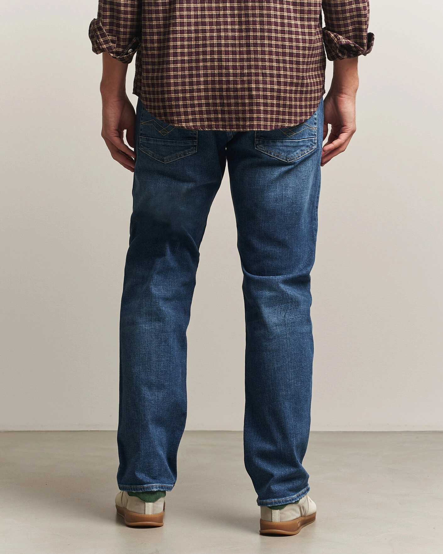 Herr | Jeans | Replay | Aideen Straight Fit Jeans Medium Blue