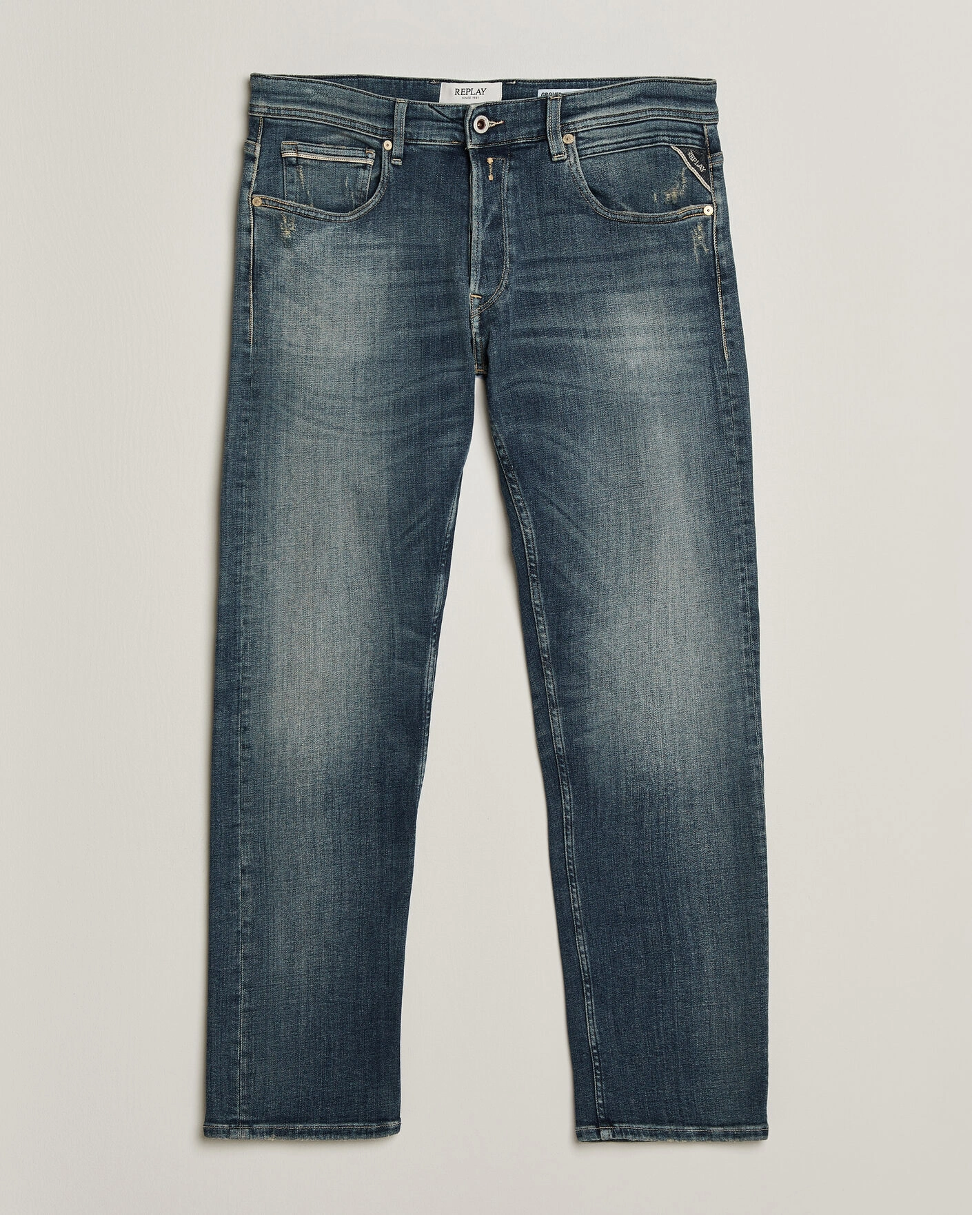Herr | Jeans | Replay | Grover 5 Years Wash Jeans Medium Blue