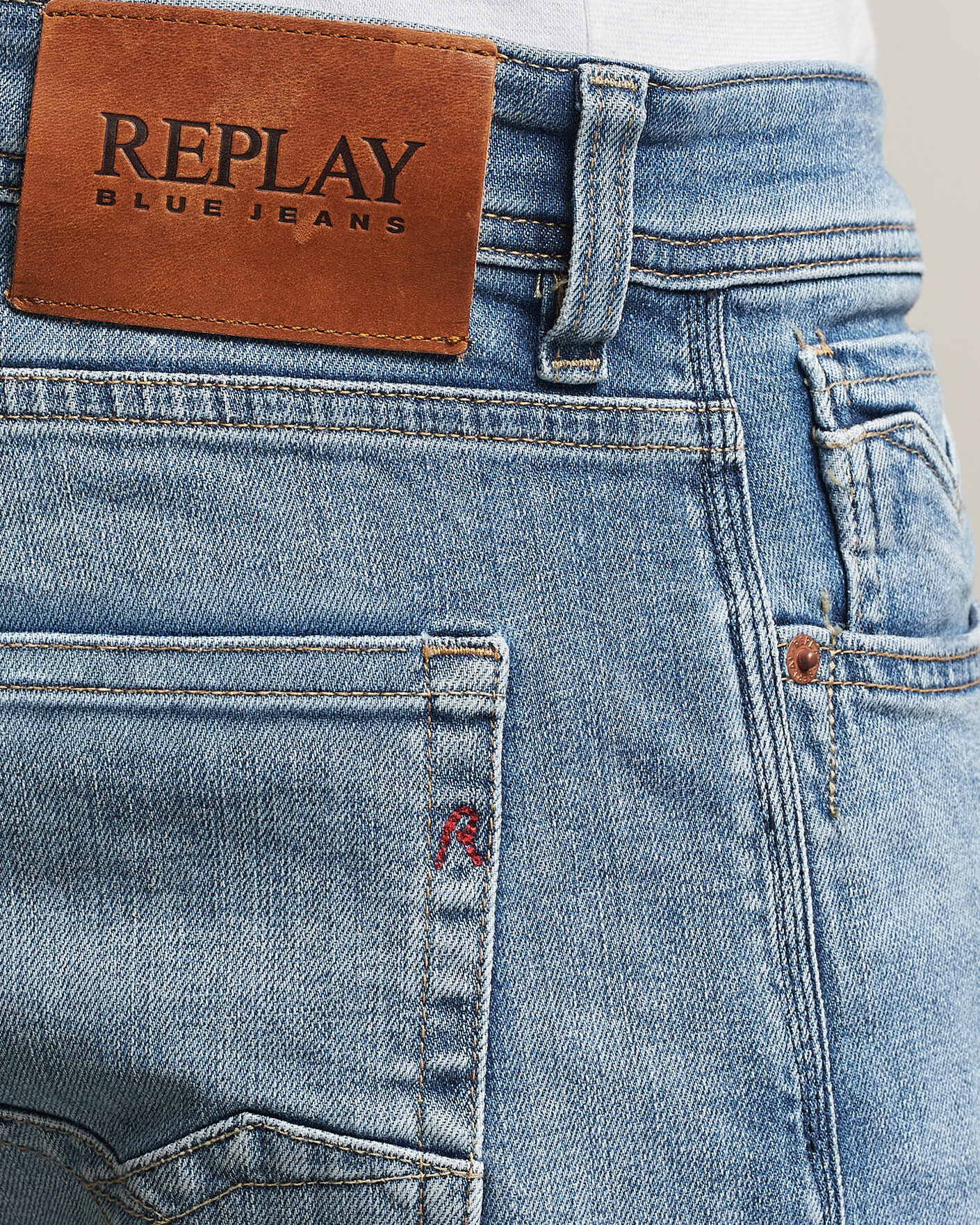 Herr | Jeans | Replay | Rocco Comfort Fit Original Jeans Light Blue