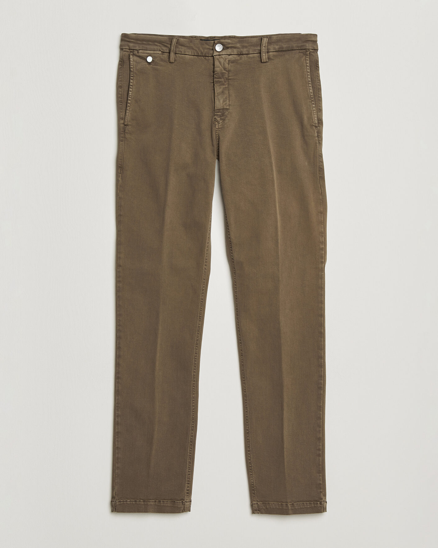 Herr | Byxor | Replay | Benni Hyperflex X-Lite Chinos Brown