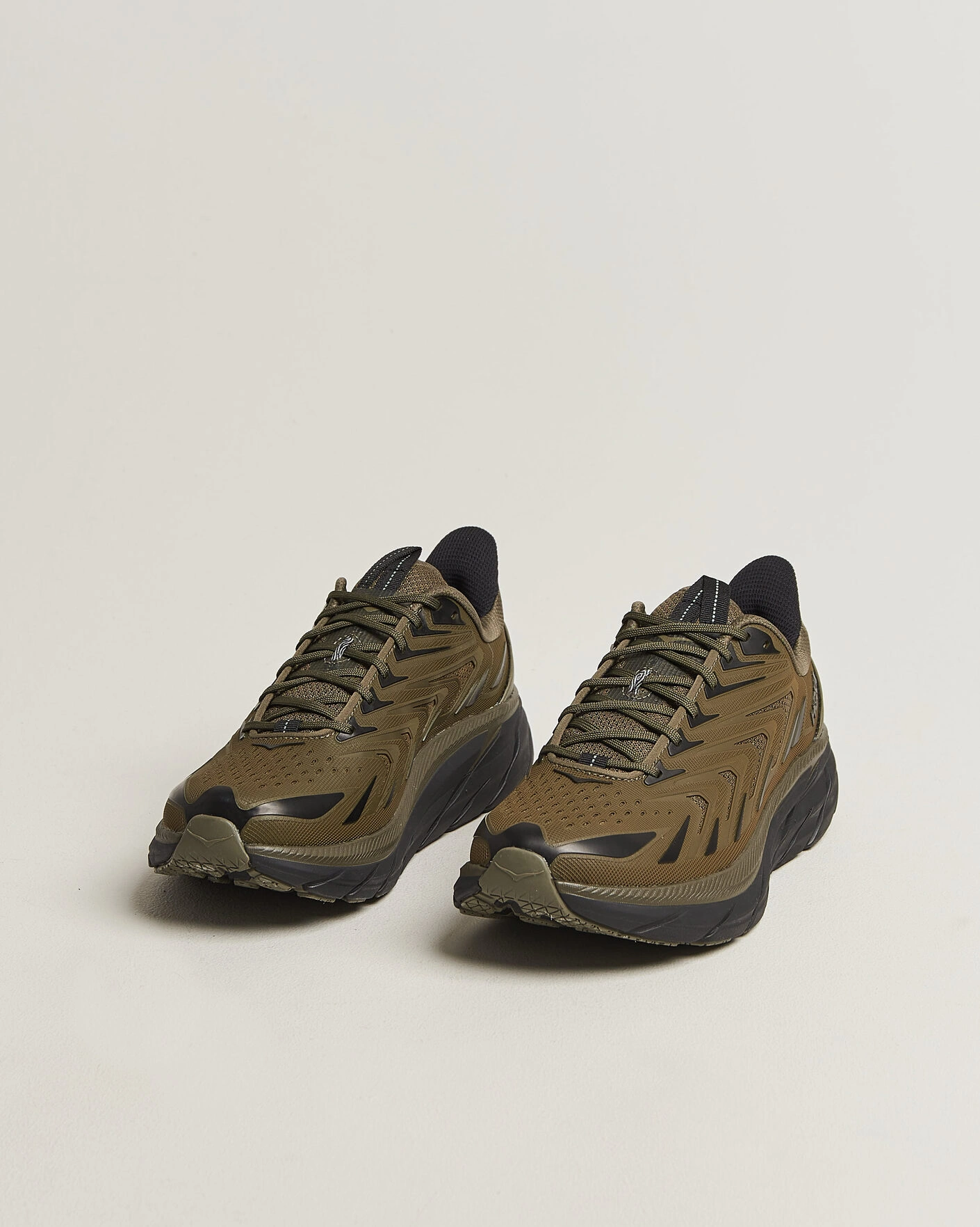Herr | Sneakers | Hoka | Clifton UTL Antique Olive/Black