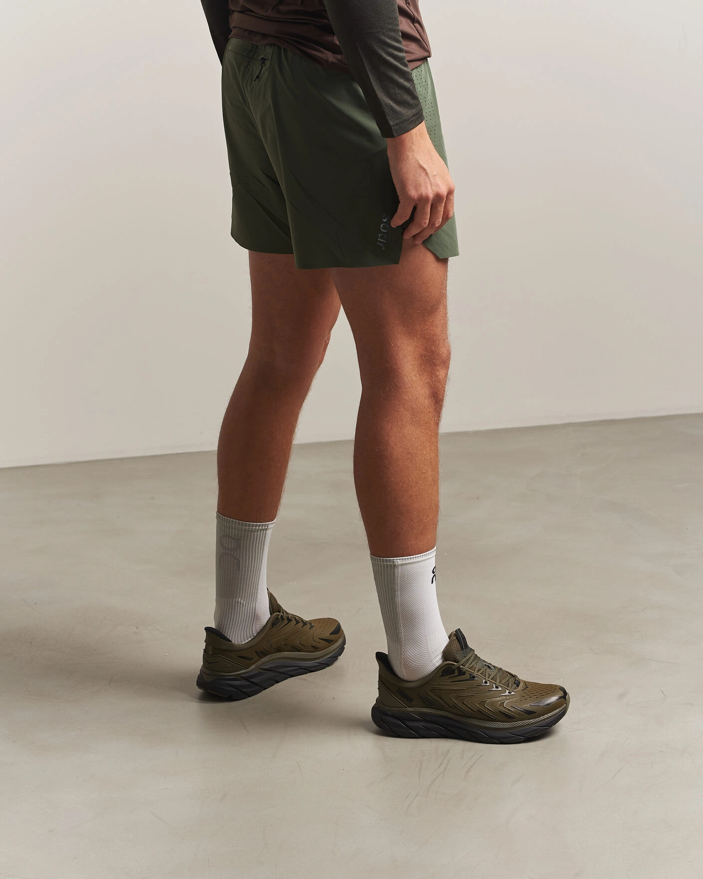 Herr | Sneakers | Hoka | Clifton UTL Antique Olive/Black