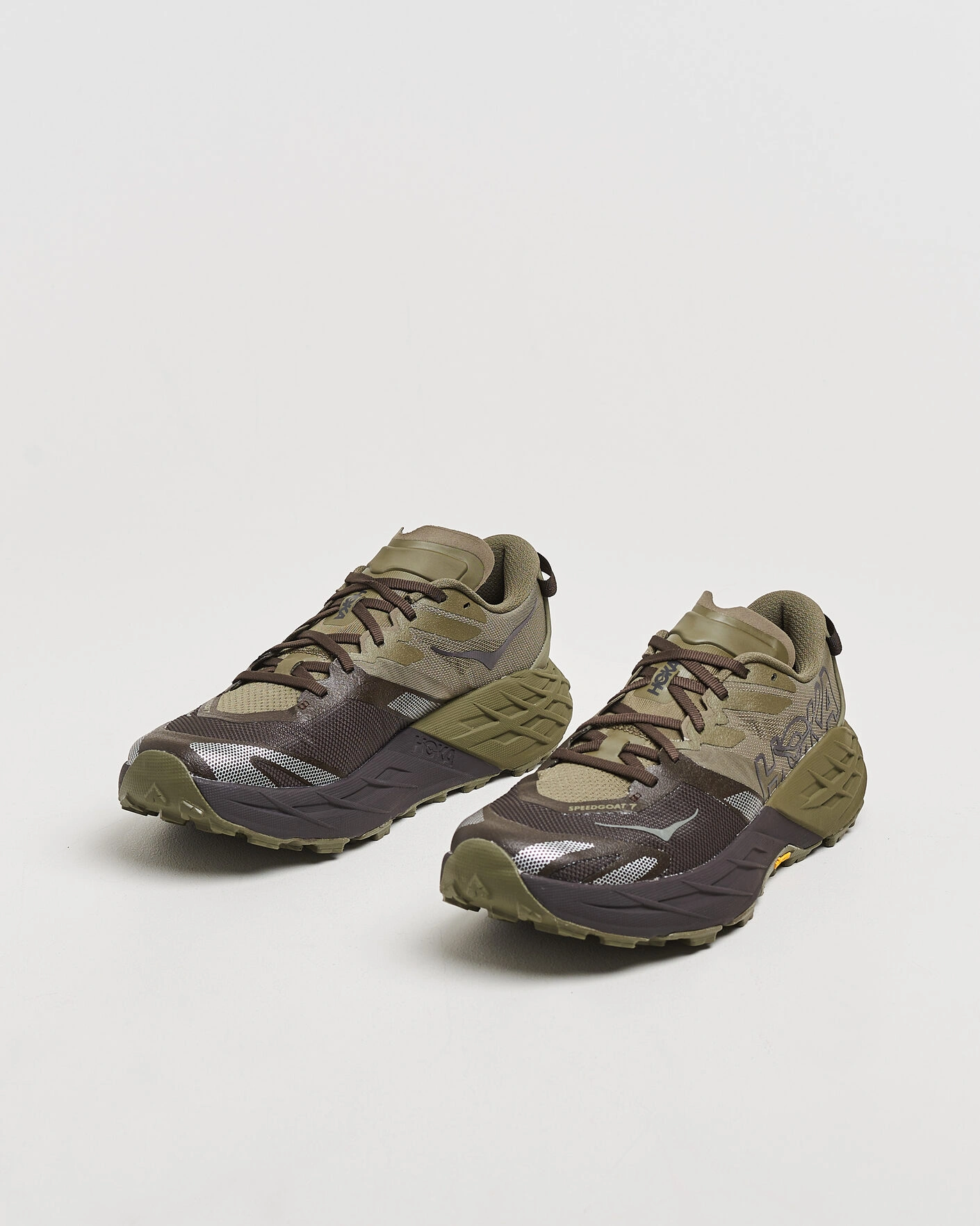 Herr | Hikingskor | Hoka | Speedgoat 7 Antique Olive/Black