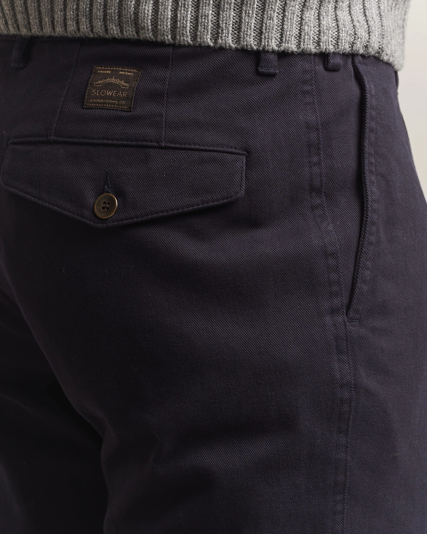 Herr | Byxor | Incotex | Regular Fit Cover Chinos Navy