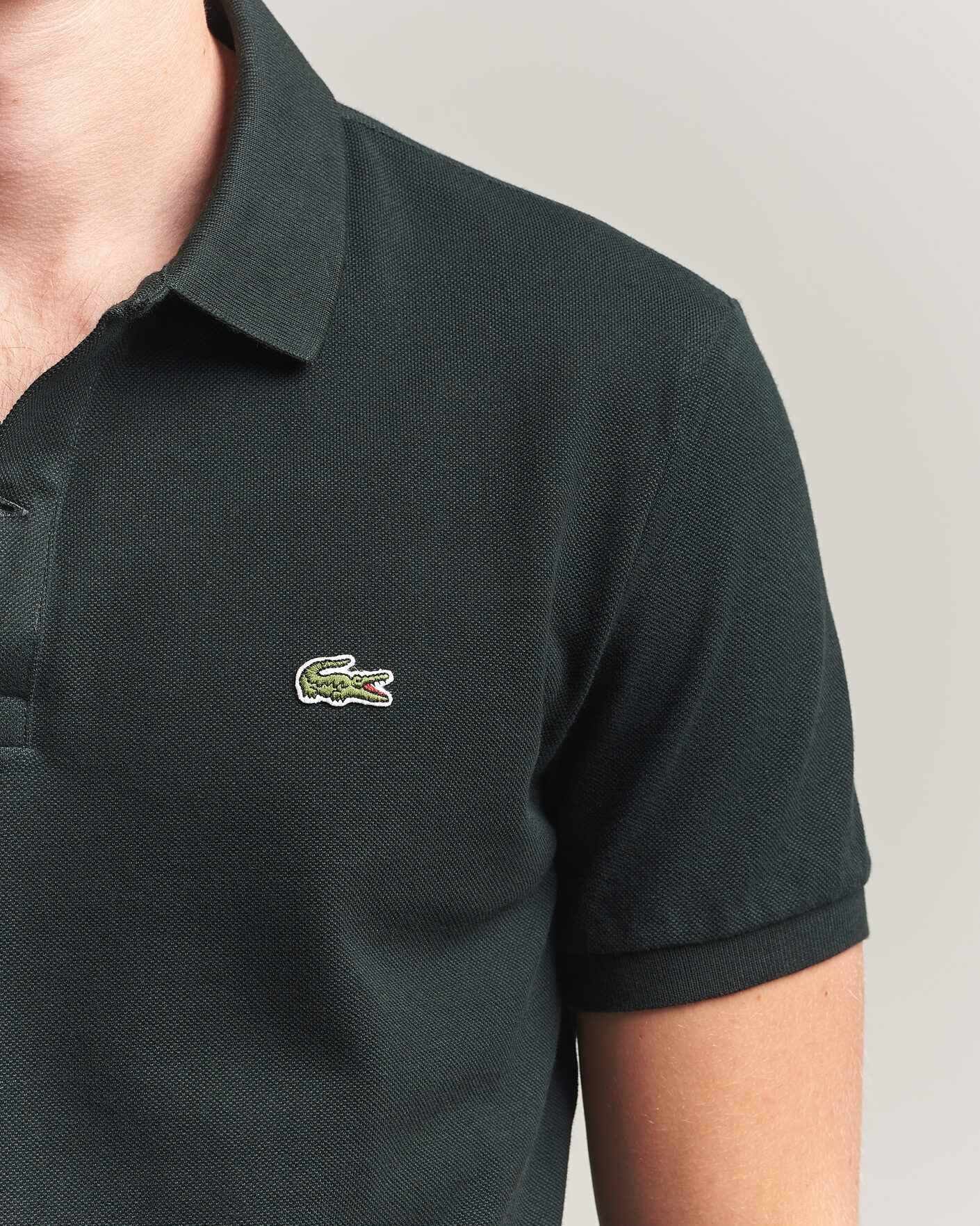 Herr | Pikéer | Lacoste | Slim Fit Polo Piké Dark Varech