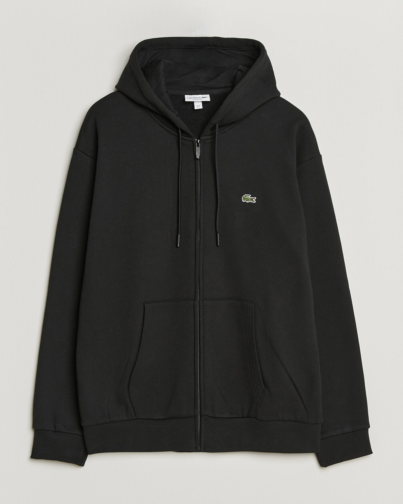 Herr | Tröjor | Lacoste | Full Zip Hoodie Black