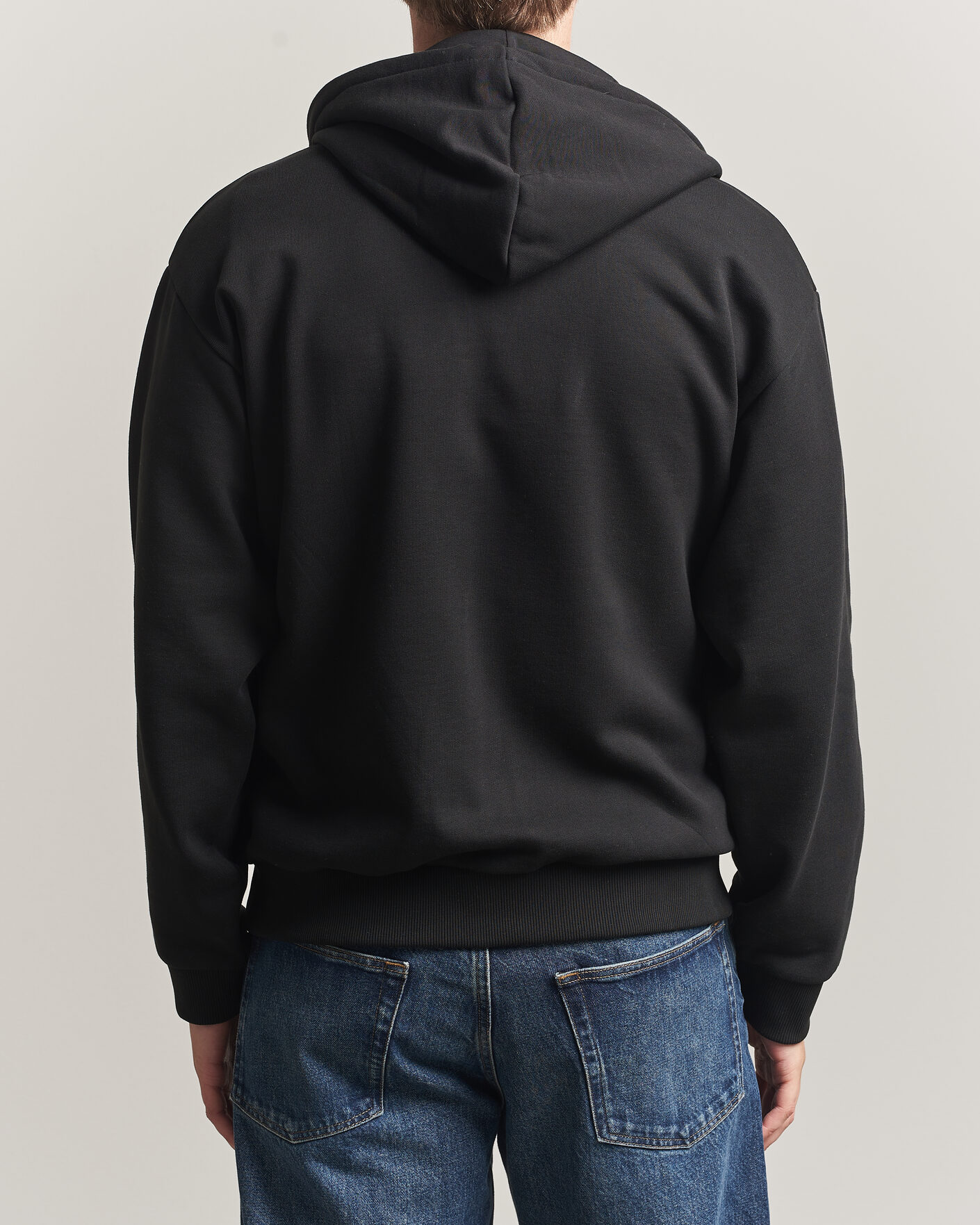 Herr | Tröjor | Lacoste | Full Zip Hoodie Black