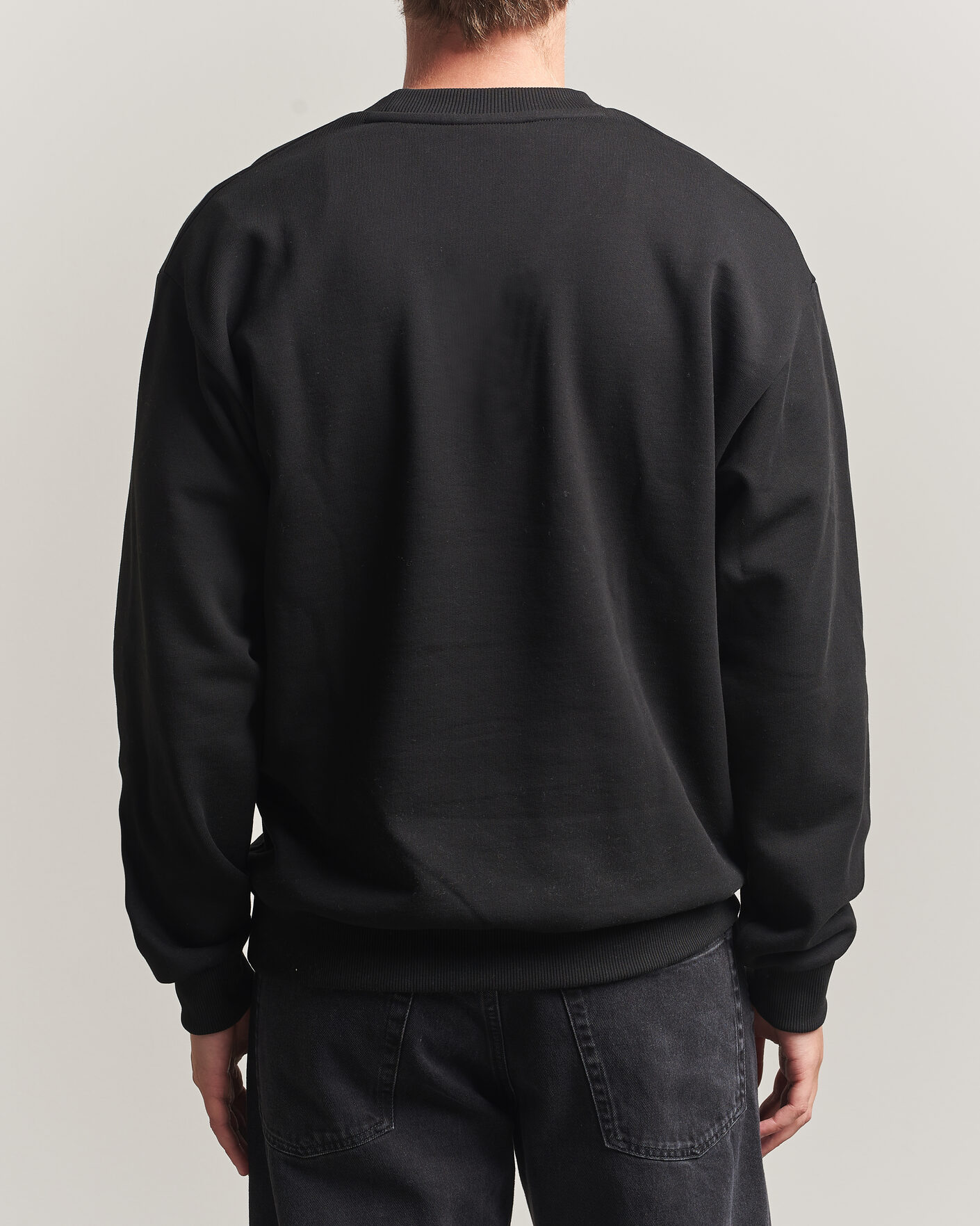 Herr | Tröjor | Lacoste | Crew Neck Sweatshirt Black