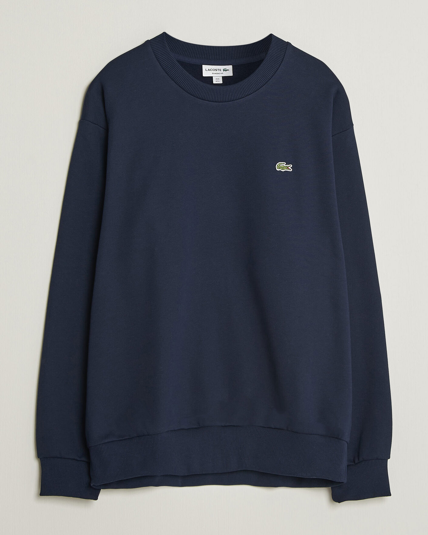 Herr | Tröjor | Lacoste | Crew Neck Sweatshirt Navy Blue