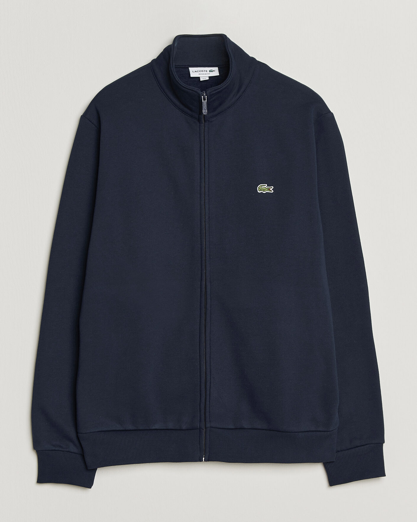 Herr | Tröjor | Lacoste | Full Zip Sweater Navy Blue