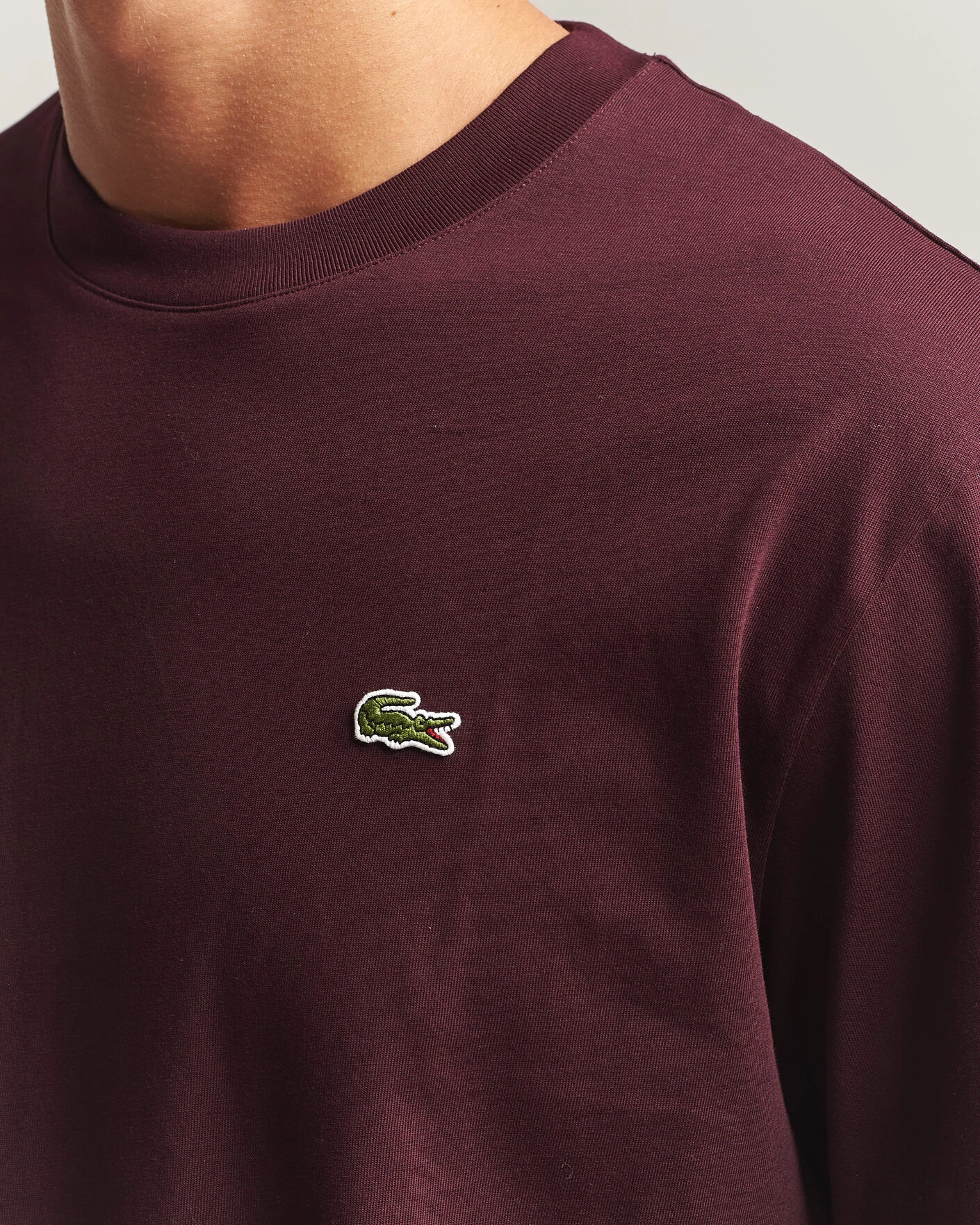 Herr | T-Shirts | Lacoste | Crew Neck T-Shirt Oxalis