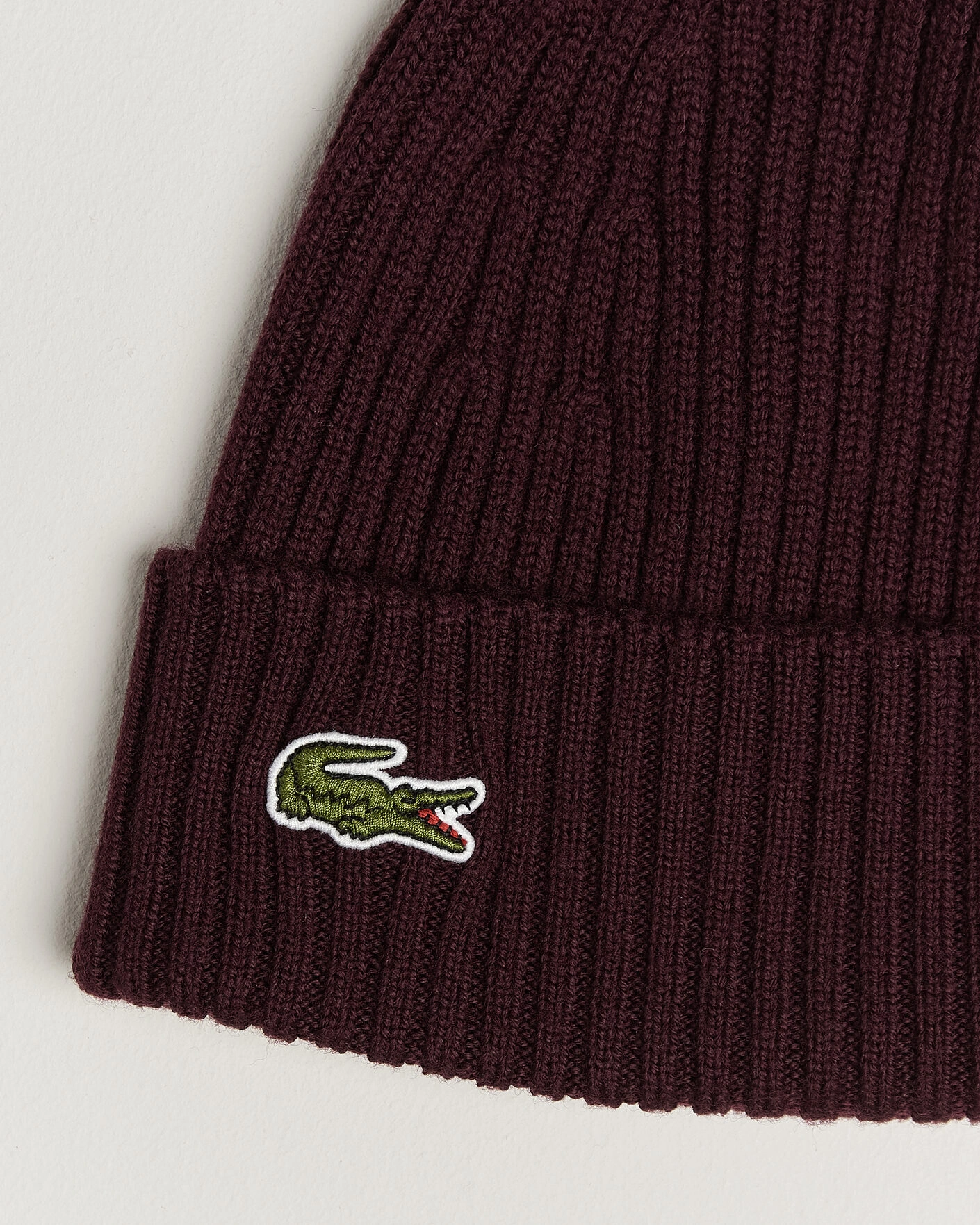 Herr | Mössor | Lacoste | Wool Knitted Beanie Oxalis