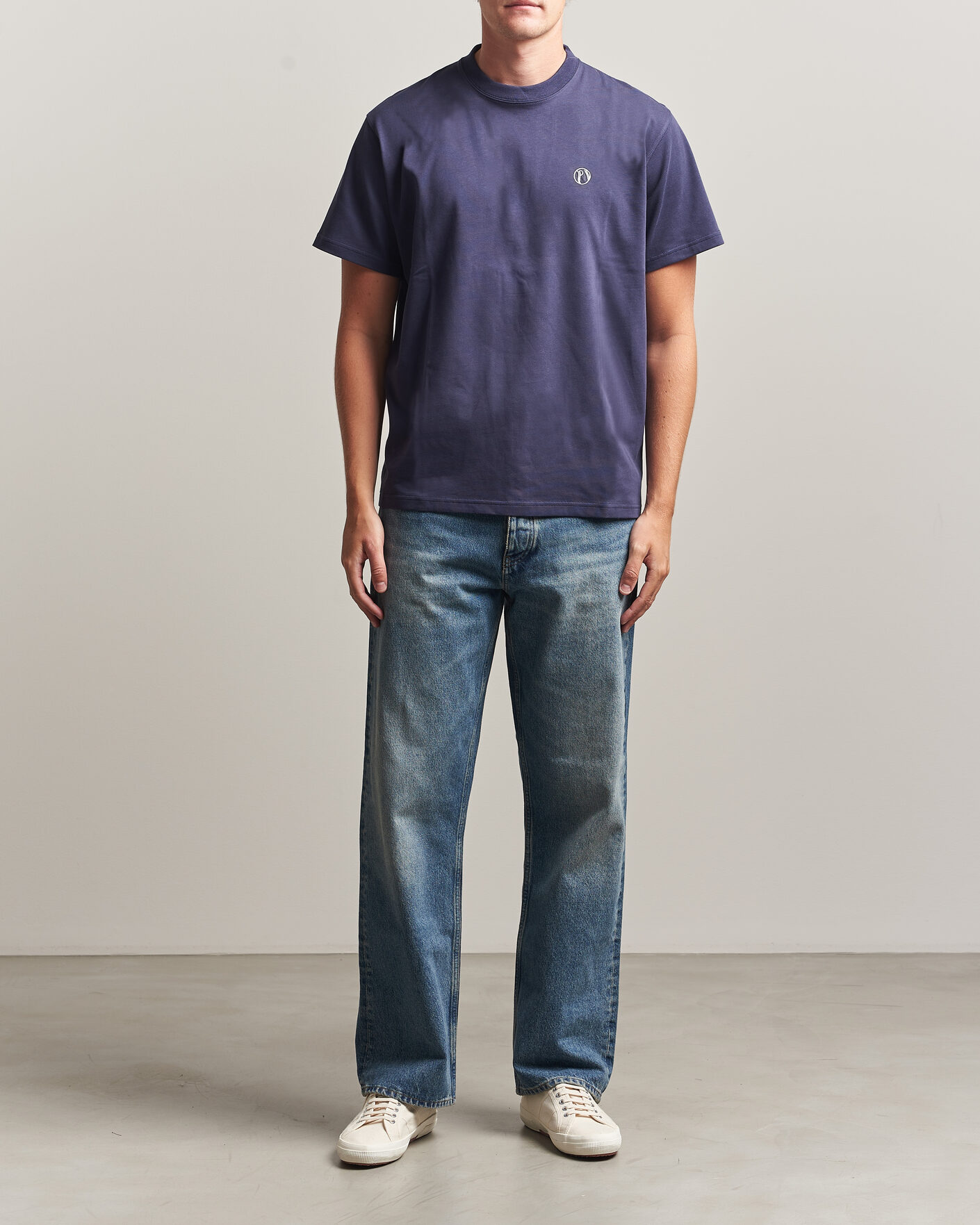 Herr | T-Shirts | Palmes | Ball T-Shirt Navy